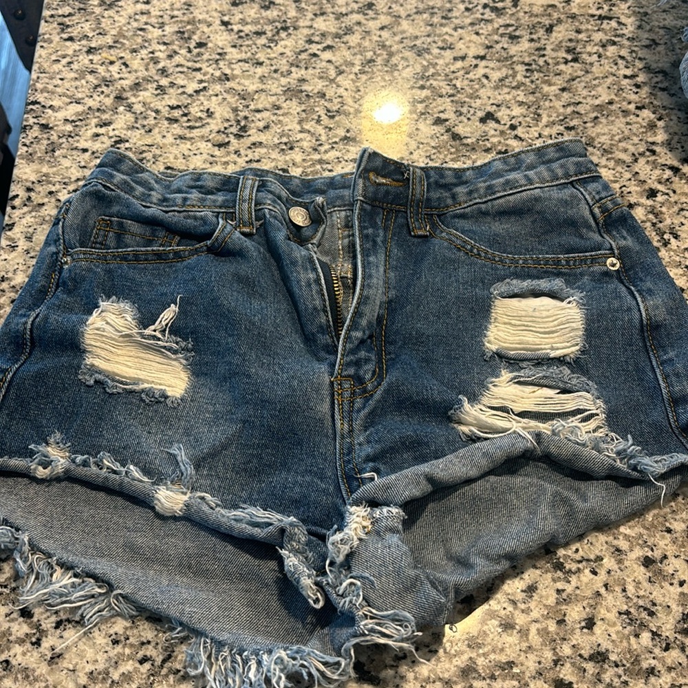 jean shorts